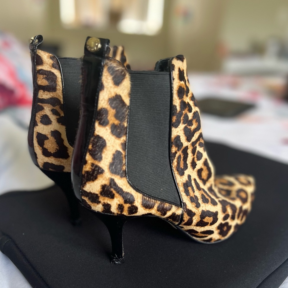 Michael Kors Pony Fur Ankle Boots